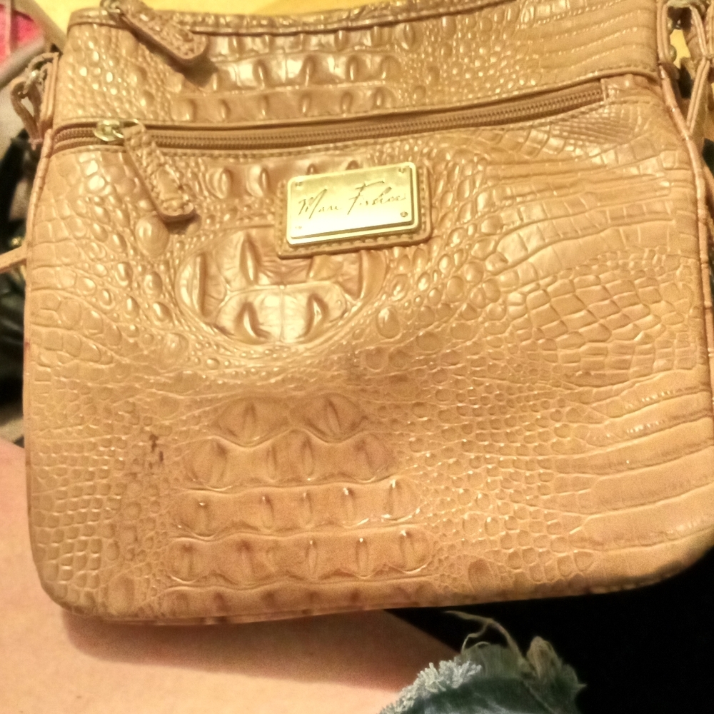 4 purses, Tata, Victoria Secret, Marc Fischer and
